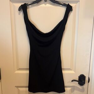 Tiger Mist Open Back Dress with Bow